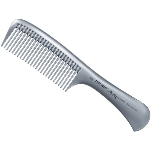 Triumph Master Handle Comb Silver 8.5”