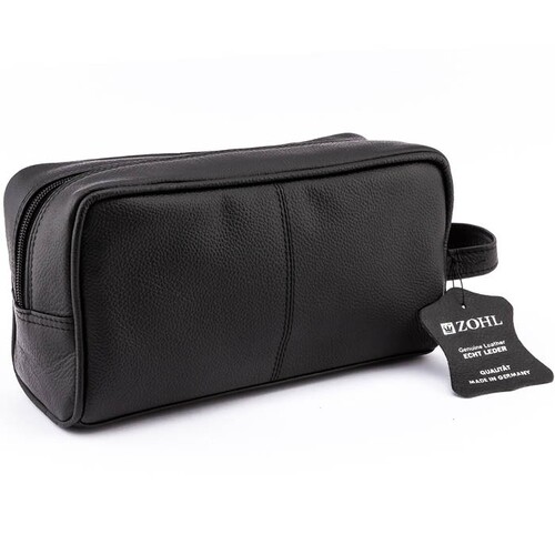 ZOHL Leather Toiletry Bag Medium