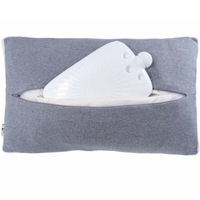 Hugo Frosch Organic Cotton Cushion With ECO Hot Water Bottle London